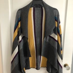 Stambecco Size S wool blend open cardigan
